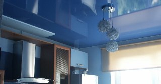 Натяжной потолок на кухню Канаш, цена от 6407 руб.